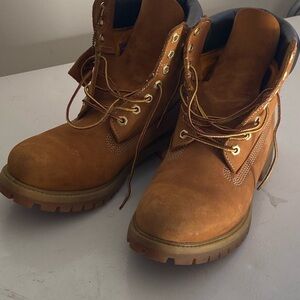 Timberland Men's Tan Leather Boots